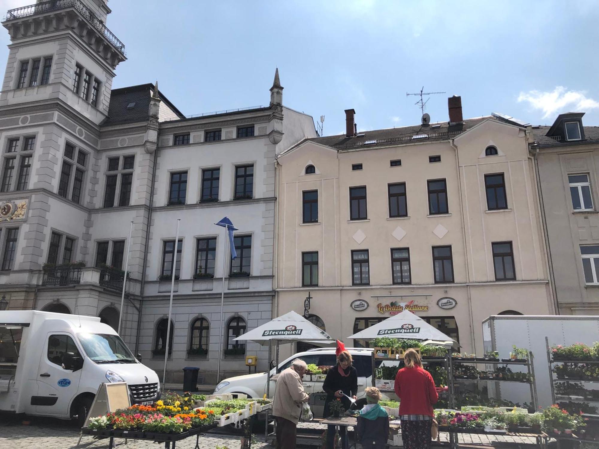 Kleinzimmer Am Markt Oelsnitz (Vogtland) Exterior foto